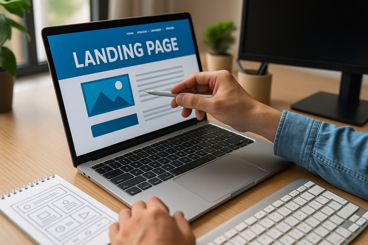 РОЗРОБКА LANDING PAGE