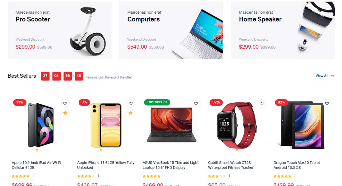 ONLINE STORE, CATALOG